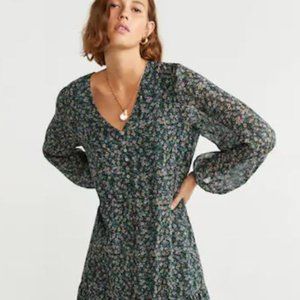 MANGO - FLOWER PRINT DRESS